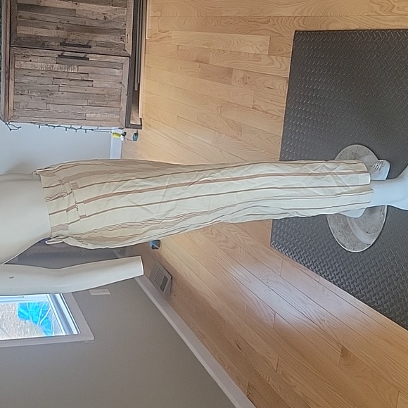 Modcloth Opportunity striped linen blend pants - Picture 3 of 12